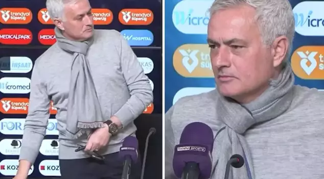 Jose Mourinho, who arrived late to the press conference: The kebab was very good.