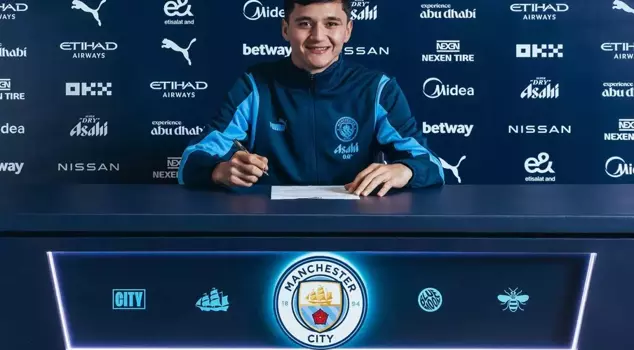 Signatures were made at Manchester City: Abdukodir Khusanov made history in the Premier League.