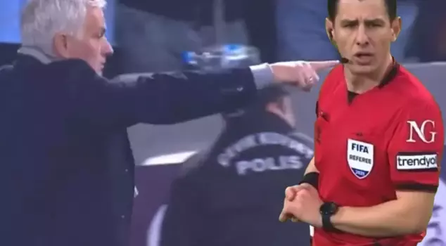 Mourinho's shocking reaction to Halil Umut Meler.