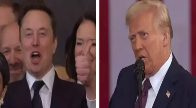 Interesting moments at the oath-taking ceremony: Trump's promise of 'Mars' drove Elon Musk wild.