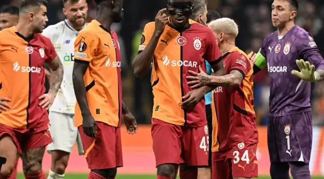 Galatasaray drew 3-3 with Dinamo Kiev in the match they hosted.