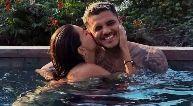 Mauro Icardi shares a post with his new love!