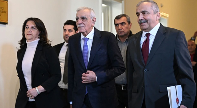The DEM Party delegation's second meeting with Abdullah Öcalan at ...