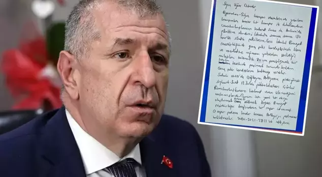 He explained the details of the process! Ümit Özdağ wrote a letter from prison.