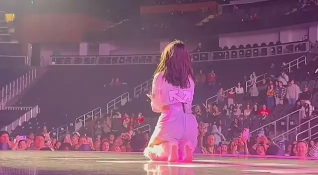 Former Fifth Harmony member Camila Cabello performed a concert for empty stands.