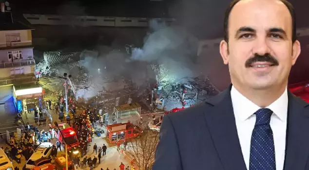 Konya Mayor Uğur İbrahim Altay's statement to tv100: There were 14 apartments in the collapsed building.