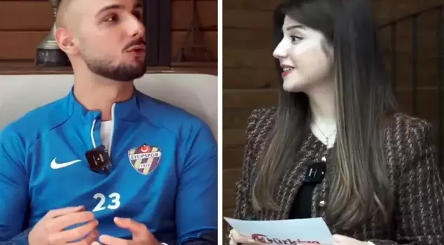 The moment that marked the interview! Ahmed Kutucu's response to the question