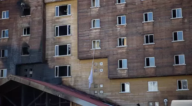 The architect of the hotel that burned down in Kartalkaya has been released.