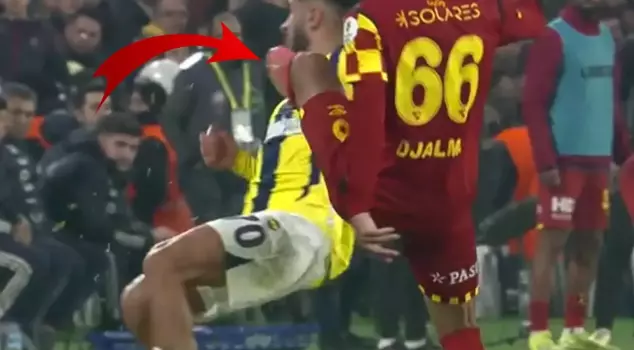 Should there have been a yellow card for Djalma's intervention on Oğuz? All commentators agreed on the same opinion.