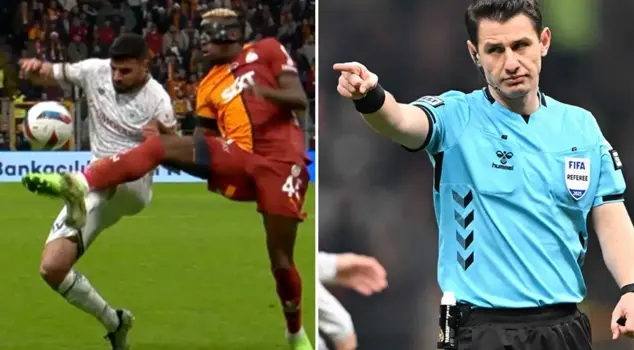 The records have been released: What did Halil Umut Meler discuss with VAR during Galatasaray's penalty?