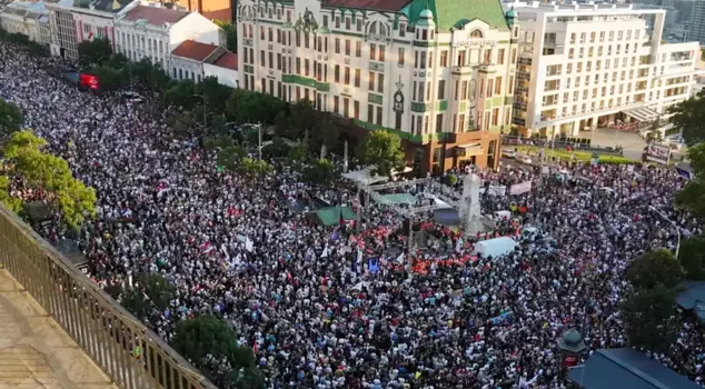 In Serbia, which has turned into a firestorm of protests, Prime Minister Vucevic has resigned.