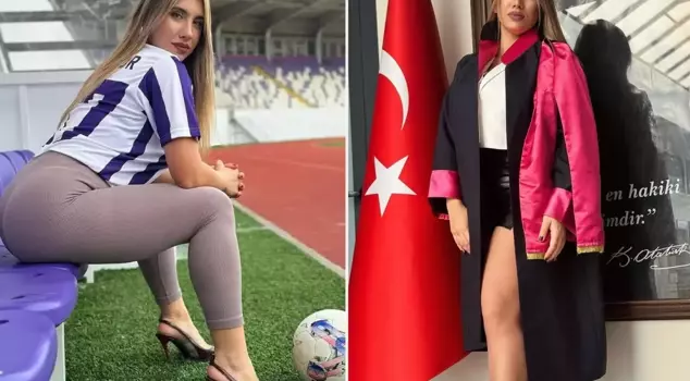 The Turkish referee, whose sexual relationship video surfaced, has donned the robe.