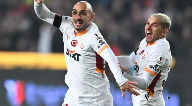 Galatasaray defeated Gaziantep FK 1-0 away.