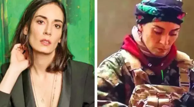 The actress Melisa Sözen, who portrayed a terrorist affiliated with YPG/PYD, gave a statement.