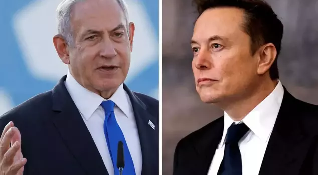 Netanyahu, who is heading to the USA, took a photo with Elon Musk.