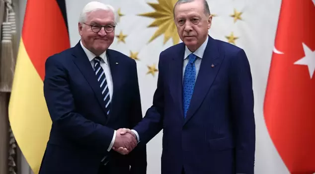 President Erdoğan, who met with his German counterpart: 