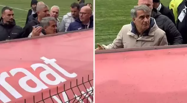 Tensions flared after the match in Hatay! Şenol Güneş argued with the fans.