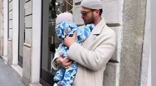 A new post from Kıvanç Tatlıtuğ with his son Kurt Efe.