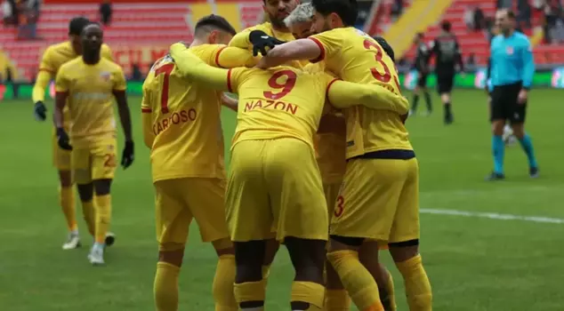 Kayserispor defeated Konyaspor 3-2.