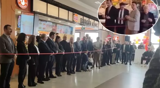 The opening of Burger King in Afyonkarahisar that will spark controversy.