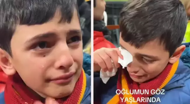 The little boy who saw Adana Demirspor withdraw from the field asked his father for this.