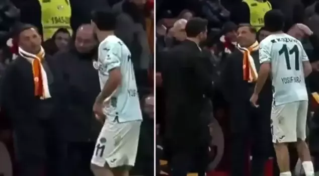 Everyone is sharing this video! Did Okan Buruk curse at the opposing player?