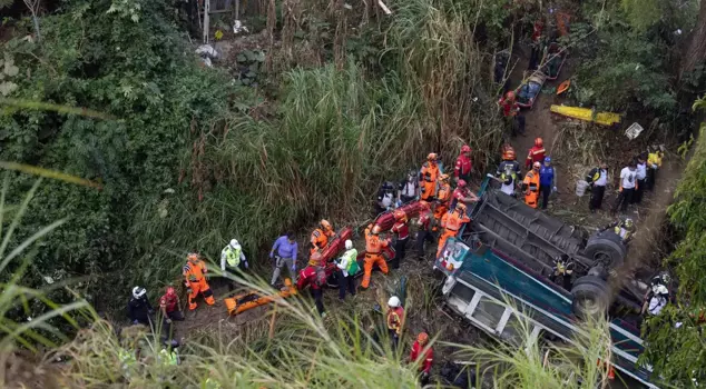 Bus tragedy in Guatemala: 51 people lost their lives.