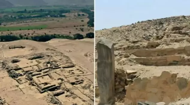 Archaeologists have discovered a giant pyramid hidden underground for thousands of years.