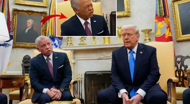 The strange expressions of King Abdullah, who met with Trump, did not go unnoticed.