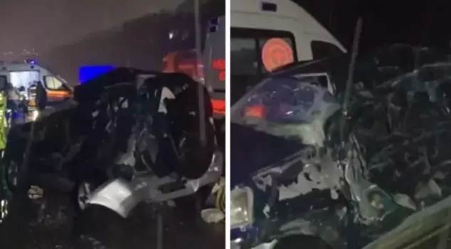 In Çekmeköy, a concrete mixer collided with an SUV: 2 people lost their lives.