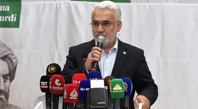 HÜDA PAR Leader Yapıcıoğlu: The Kurdish issue is not resolved and must be addressed!