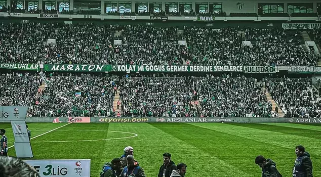 From the stands of Bursaspor: 