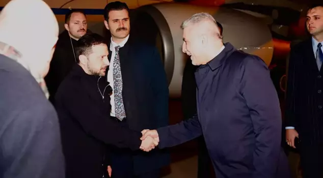 Ukrainian President Zelensky has arrived in Turkey.