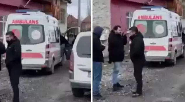 A pregnant woman was shot with a rifle in the middle of the street in Kütahya.