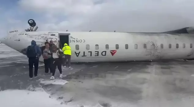 Passengers on the overturned plane will receive $30,000 in compensation.