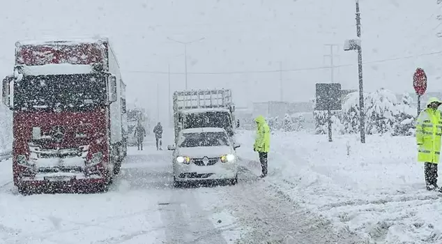 The entry of heavy vehicles into traffic has been banned in six provinces, including Istanbul and Ankara.