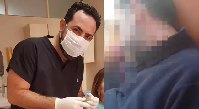 The dentist he hit turned out to be the biological father of his two children.