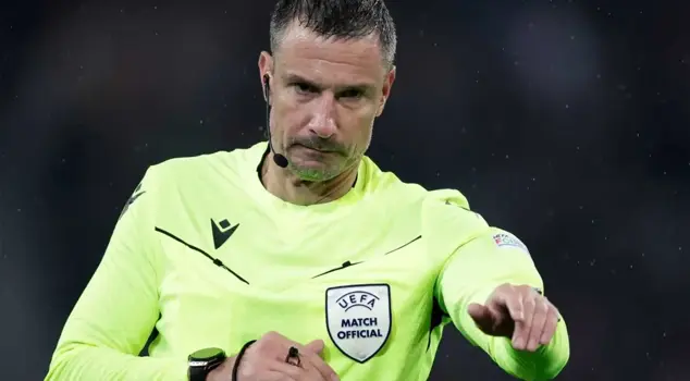 In Slovenia, everyone is talking about the referee of the Galatasaray-Fenerbahçe derby, Slavko Vincic.