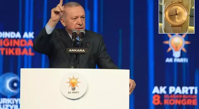 A notable gift at the AK Party Congress! The detail about Erdoğan did not go unnoticed.