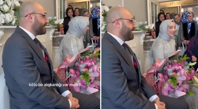 The moment that marked the bride asking ceremony! The groom never expected this.