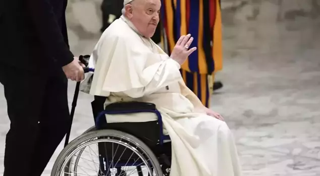 Vatican: A slight improvement in the Pope's health condition has been observed.