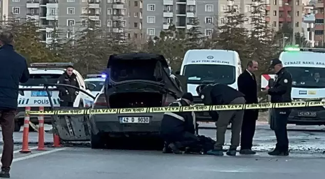 Explosion in a car in Konya: 3-month-old baby and her aunt lost their lives.