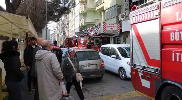 The bored student got Aydın to stand up with his joke.