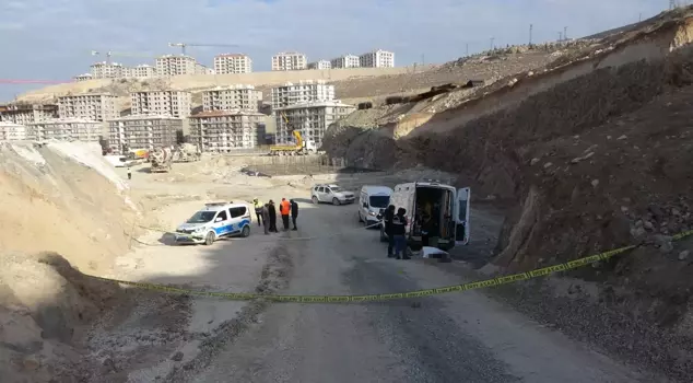 A male corpse was found at a concrete plant in Malatya.