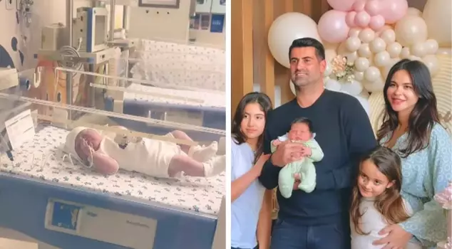 The excitement of the Volkan-Zeynep Demirel couple for their baby! They shared their birth story with this video.