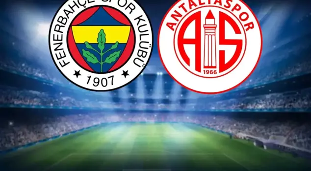 The starting lineups for the Fenerbahçe-Antalyaspor match have been announced.