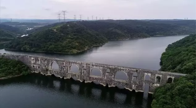 The water storage level in Istanbul's reservoirs is increasing.