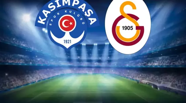 The starting lineups for the Kasımpaşa-Galatasaray match have been announced.