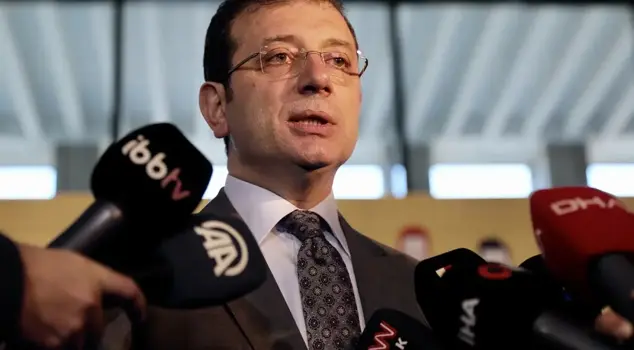 Ekrem İmamoğlu gave a statement in the 