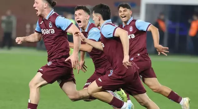 Trabzonspor U19 has reached the quarter-finals of the UEFA Youth League.